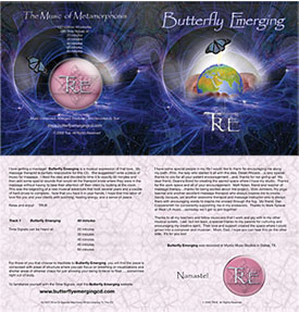 Butterfly Emerging CD Layout