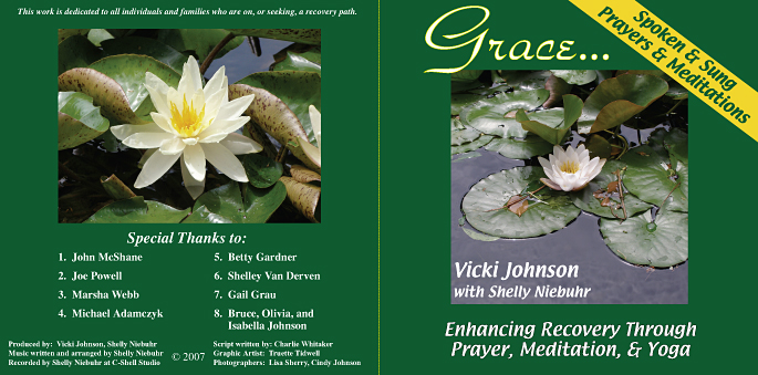 Grace Yoga & Recovery CD layout