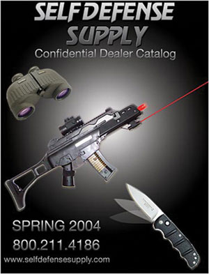 Self Defense Supply Catalog Cover 2004